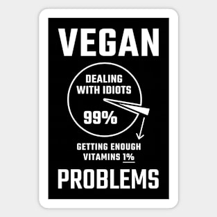 Vegan Problems Dealing with Idiots 99% Magnet